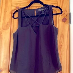 Silk tank top
